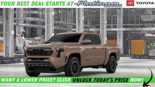 Brown 2026 Toyota Tacoma TRD Sport