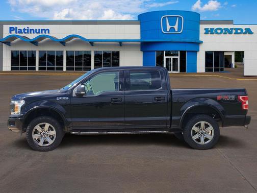 Shadow Black 2018 Ford F-150 XLT