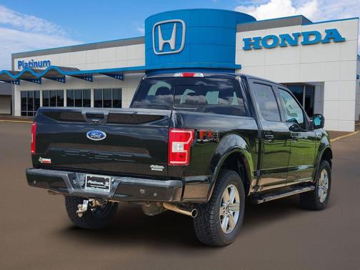 Shadow Black 2018 Ford F-150 XLT