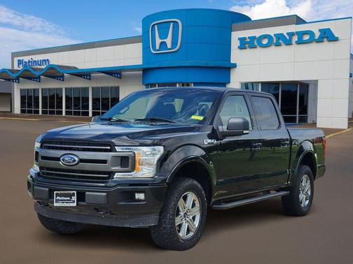 Shadow Black 2018 Ford F-150 XLT