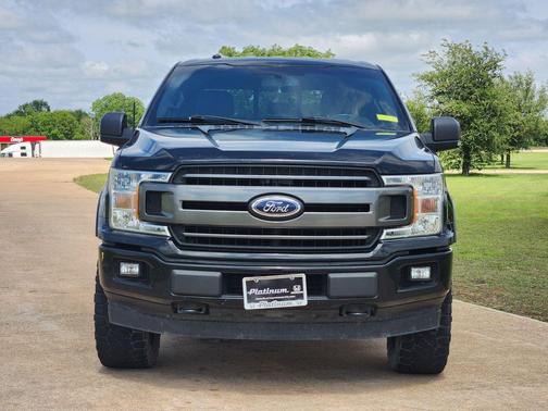 Shadow Black 2018 Ford F-150 XLT