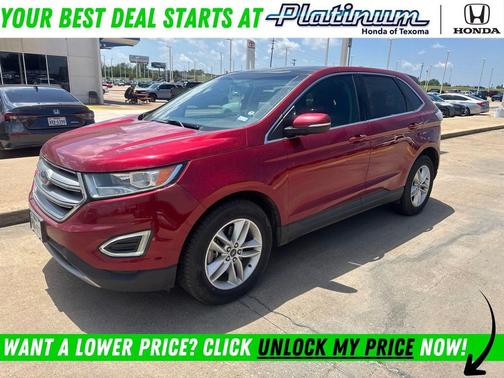 Ruby Red Metallic Tinted Clearcoat 2018 Ford Edge SEL