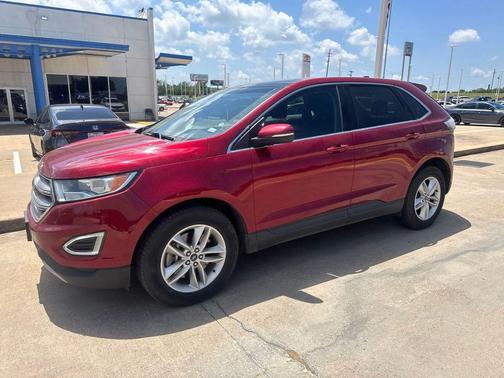 Ruby Red Metallic Tinted Clearcoat 2018 Ford Edge SEL