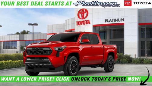 Supersonic Red 2026 Toyota Tacoma TRD Sport