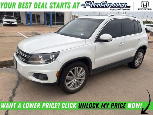 Pure White 2015 Volkswagen Tiguan Auto SE w/Appearance
