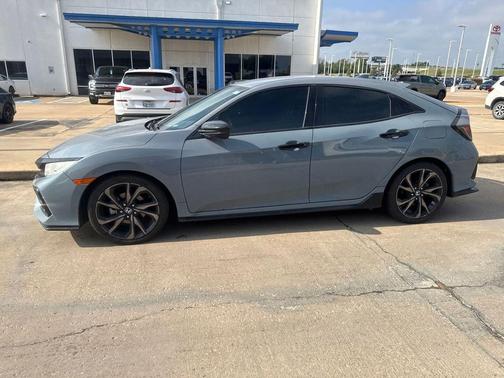 Sonic Gray Pearl 2019 Honda Civic Sport