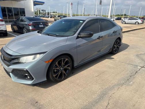 Sonic Gray Pearl 2019 Honda Civic Sport