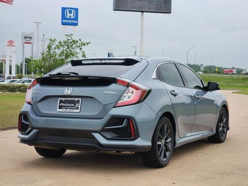 Gray 2021 Honda Civic EX