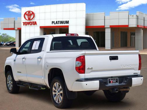 Super White 2016 Toyota Tundra Limited