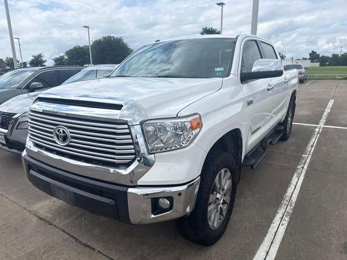 Super White 2016 Toyota Tundra Limited