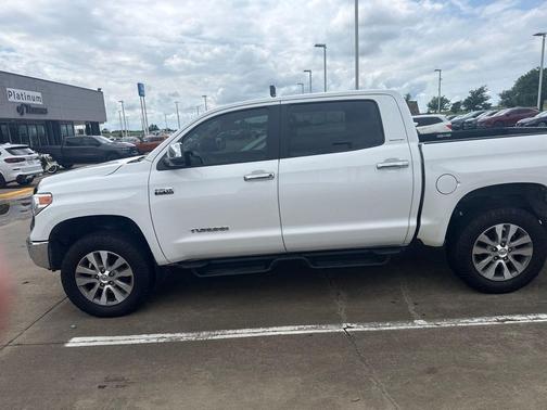 Super White 2016 Toyota Tundra Limited