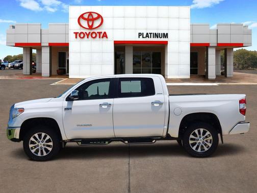 Super White 2016 Toyota Tundra Limited