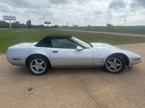 Silver 1996 Chevrolet Corvette Base