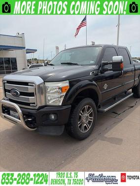 Tuxedo Black Metallic 2015 Ford F-250 Platinum