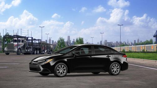 Midnight Black Metallic 2026 Toyota Corolla LE