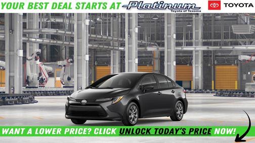 Underground 2026 Toyota Corolla LE