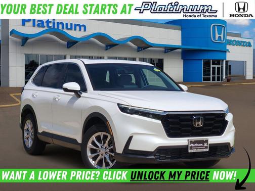 Platinum White Pearl 2023 Honda CR-V EX-L