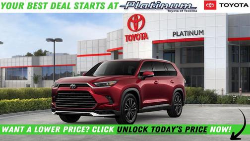 Ruby Flare Pearl 2026 Toyota Grand Highlander Hybrid Platinum MAX