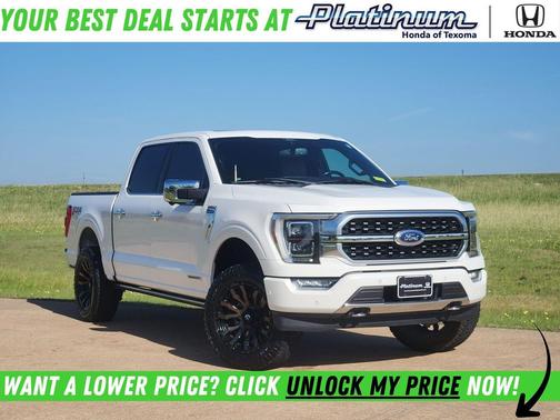 Star White Metallic Tri-Coat 2021 Ford F-150 Platinum