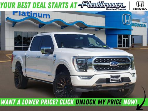 Star White Metallic Tri-Coat 2021 Ford F-150 Platinum