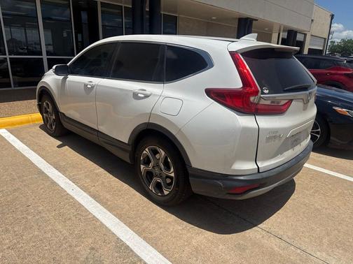 Platinum White Pearl 2019 Honda CR-V EX