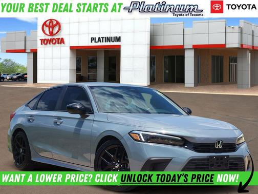 Sonic Gray Pearl 2024 Honda Civic Sport