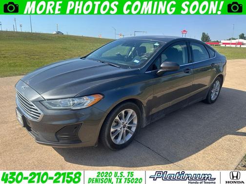 Magnetic Metallic 2020 Ford Fusion SE