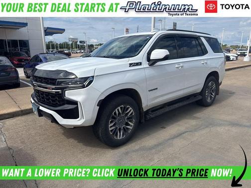 Summit White 2021 Chevrolet Tahoe 4WD Z71