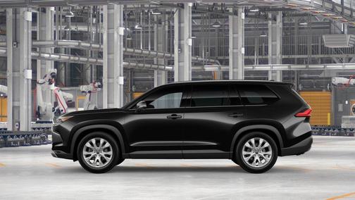 Midnight Black Metallic 2026 Toyota Grand Highlander Limited