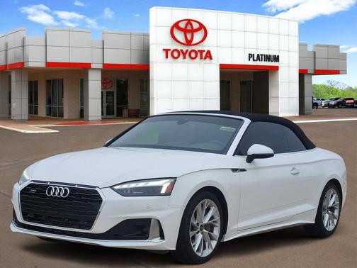 Ibis White/Black Roof 2021 Audi A5 45 Premium Plus