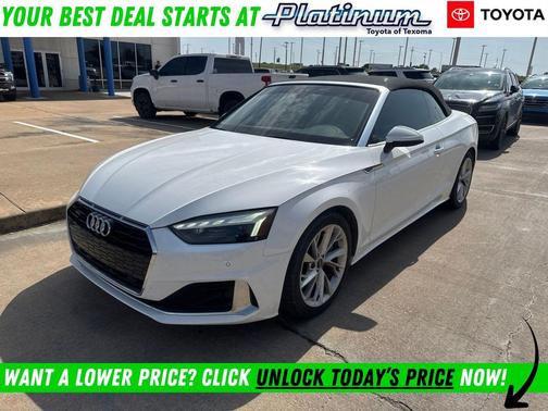 Ibis White 2021 Audi A5 45 Premium Plus