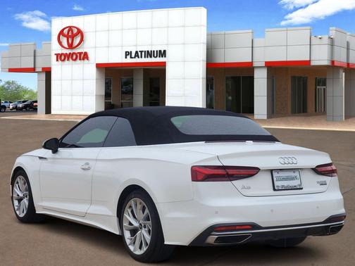 Ibis White/Black Roof 2021 Audi A5 45 Premium Plus