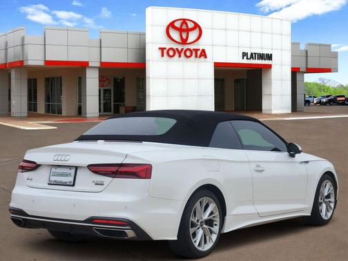 Ibis White/Black Roof 2021 Audi A5 45 Premium Plus
