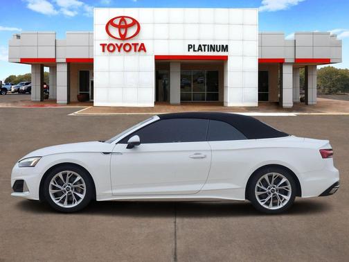 Ibis White/Black Roof 2021 Audi A5 45 Premium Plus
