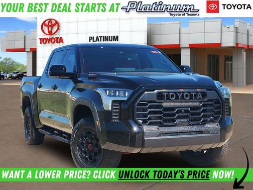 Midnight Black Metallic 2026 Toyota Tundra Hybrid TRD Pro