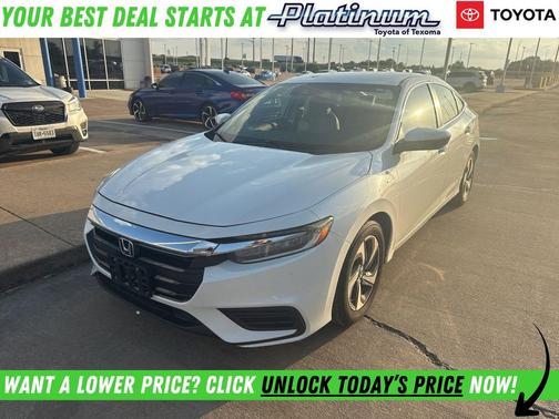 White Orchid Pearl 2019 Honda Insight EX