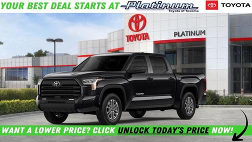 Midnight Black Metallic 2026 Toyota Tundra SR5