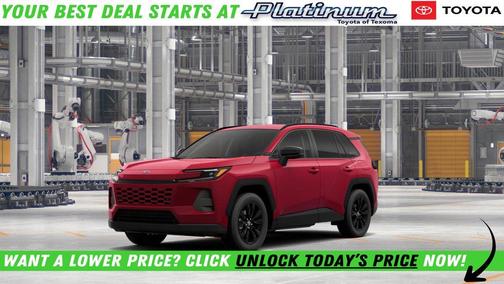 Ruby Flare Pearl 2026 Toyota RAV4 XLE Premium