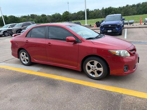 Barcelona Red Metallic 2012 Toyota Corolla S