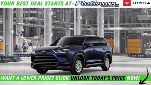 Blueprint 2026 Toyota Grand Highlander XLE