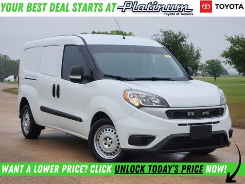 Bright White 2022 RAM ProMaster City Tradesman