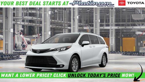 Wind Chill Pearl 2026 Toyota Sienna XLE