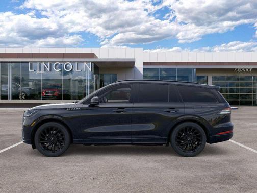 Infinite Black Metallic Clearcoat 2026 Lincoln Aviator Reserve AWD