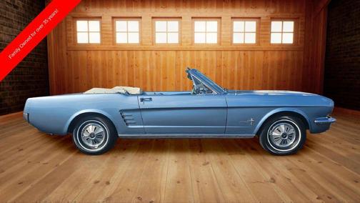 Blue 1966 Ford Mustang Base
