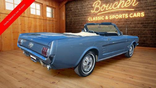 Blue 1966 Ford Mustang Base
