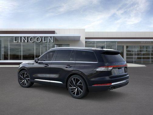 Infinite Black Metallic Clearcoat 2026 Lincoln Aviator Reserve AWD