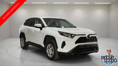 White 2022 Toyota RAV4 LE