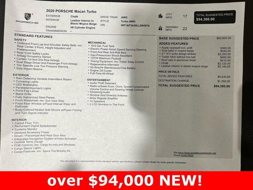 2020 Porsche Macan Turbo