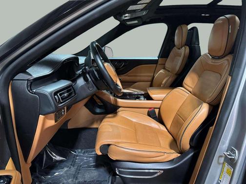 SILVER RADIANCE METALLIC 2020 Lincoln Aviator Black Label AWD