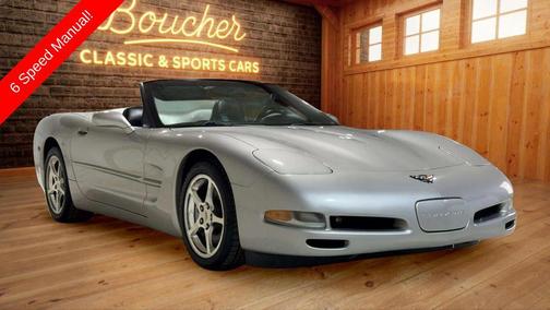 Machine Silver Metallic 2004 Chevrolet Corvette Base